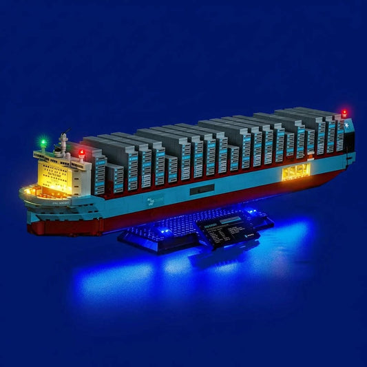 Set de Iluminación LED para LEGO® Maersk Dual-Fuel – 40955 Versión con Control Remoto