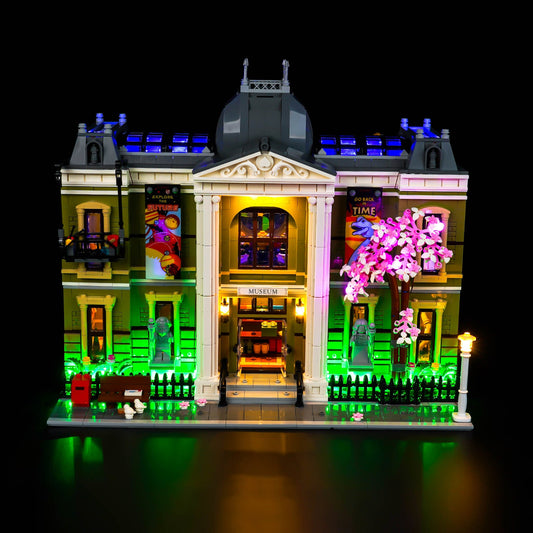 LED-Beleuchtungsset für LEGO® Icons Naturhistorisches Museum 10326 Fernbedienungs-Version
