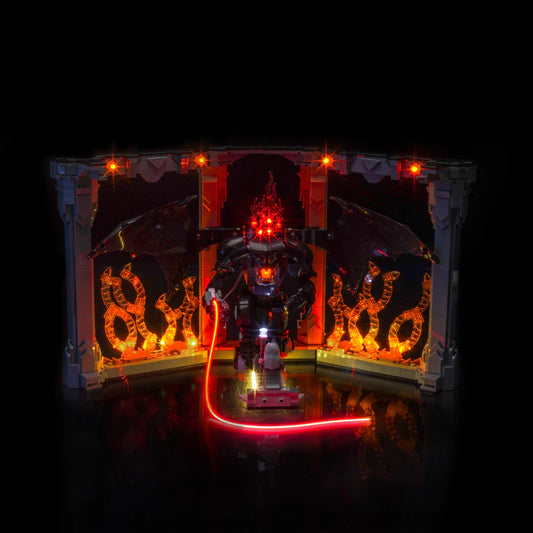 LED-beleuchtungsset für LEGO® The Lord of the Rings: Balrog™ Book Nook 10367 Version 2