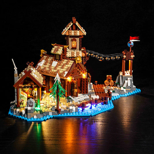 LED-beleuchtungsset für LEGO® Viking Village 21343