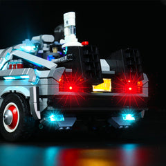 LED-beleuchtungsset für LEGO® Icons Back to the Future Time Machine 10300