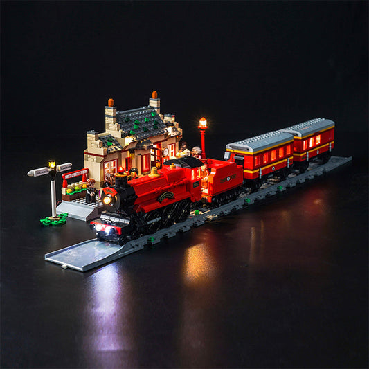 LED-Beleuchtungsset für LEGO® Harry Potter™ Hogwarts Express™ & Bahnhof Hogsmeade™ 76423 Fernbedienungs-Version