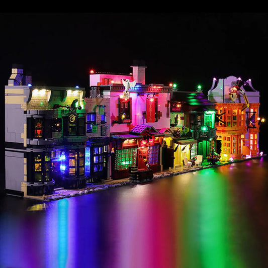 LED-Beleuchtungsset für LEGO® Harry Potter™ Winkelgasse™ 75978 Fernbedienungs-Version