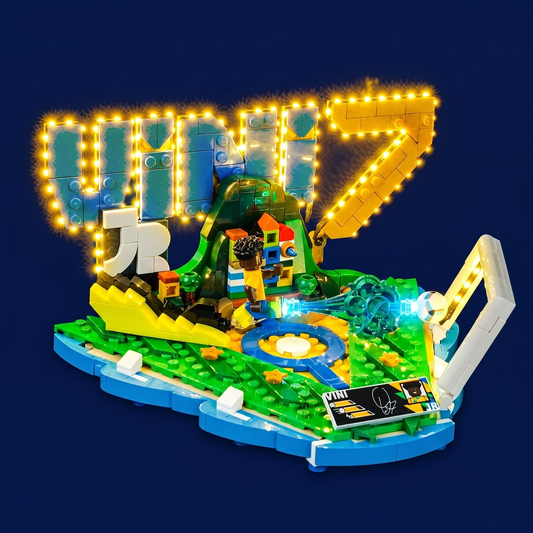 LED-Beleuchtungsset für LEGO® Editions Vini Jr. – Fußball-Highlights 43027 (Elite Edition)