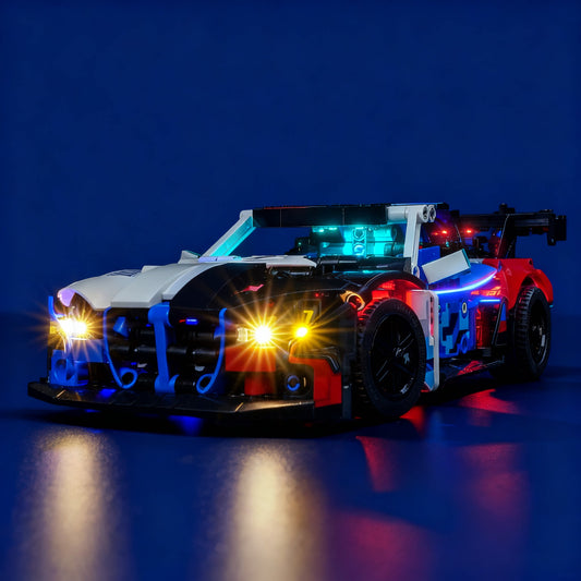 Set de Iluminación LED para LEGO® Technic BMW M4 GT3 EVO – 42226 Versión con Control Remoto