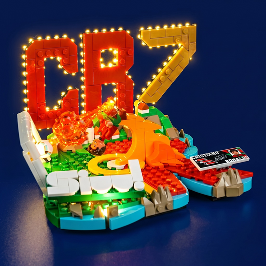 LED-Beleuchtungsset für LEGO® Editions Cristiano Ronaldo – Fußball-Highlights 43012 (Elite Edition)