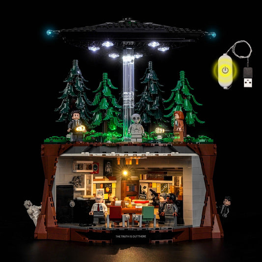 LED-Beleuchtungsset für LEGO® Ideas Akte X 21369