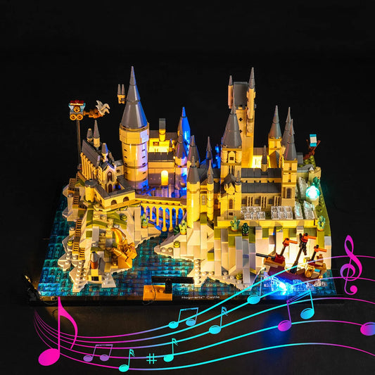 LED-beleuchtungsset für LEGO® Hogwarts Castle and Grounds 76419