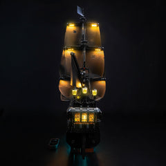 LED Beleuchtungsset für LEGO® Icons Captain Jack Sparrows Piratenschiff (10365)