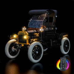 Set di Illuminazione LED per LEGO® Icons Ford Modello T – 11376 Versione con Telecomando
