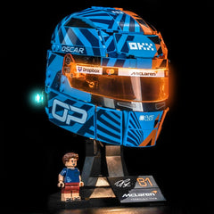 LED-Beleuchtungsset für LEGO® Icons McLaren Mastercard F1® Team Oscar Piastri Helm 43017