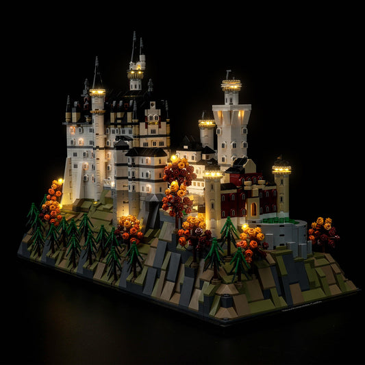 LED-beleuchtungsset für LEGO® Architecture Neuschwanstein Castle 21063 Neue Version
