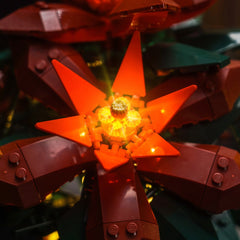 LED-beleuchtungsset für LEGO® Icons Poinsettia 10370