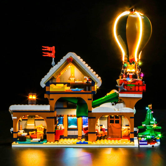 LED-Beleuchtungsset für LEGO® Icons Postamt des Weihnachtsmanns (10339)