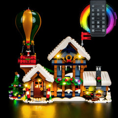 LED-beleuchtungsset für LEGO® Icons Santa's Post Office 10339 GC Version