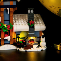 LED-beleuchtungsset für LEGO® Icons Santa's Post Office 10339 GC Version