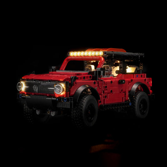 LED-Beleuchtungsset für LEGO® Technic Ford Bronco® SUV 42213 Fernbedienungs-Version