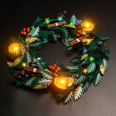 LED-beleuchtungsset für LEGO® Icons Wreath 10340
