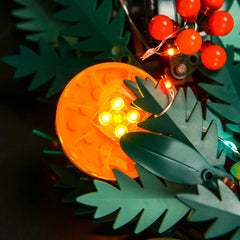 LED-beleuchtungsset für LEGO® Icons Wreath 10340