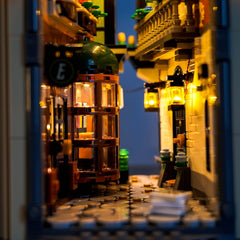 LED-beleuchtungsset für LEGO® Icons Sherlock Holmes: Book Nook 10351 Warmlicht-Version