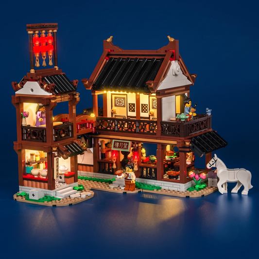 LED-Beleuchtungsset für LEGO® Ancient Moon-Gazing Inn 80121