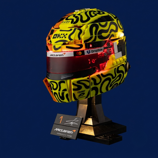 LED-Beleuchtungsset für LEGO® McLaren Mastercard F1® Team Lando Norris Helmet 43023