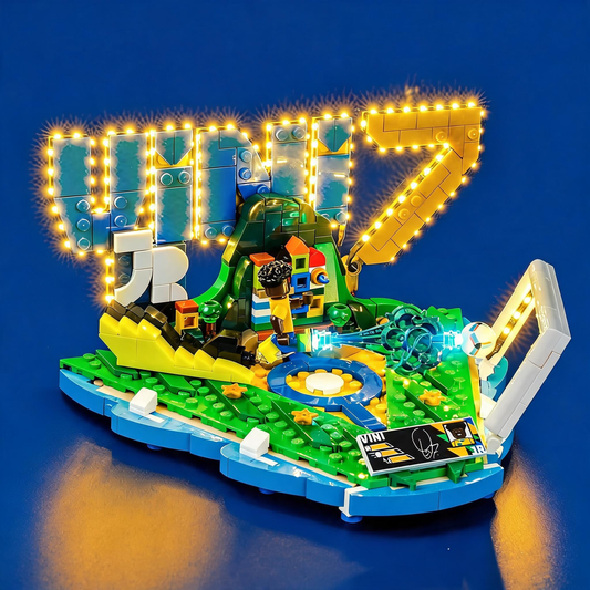 LED-Beleuchtungsset für LEGO® Editions Vini Jr. – Fußball-Highlights 43027 (Elite Edition)