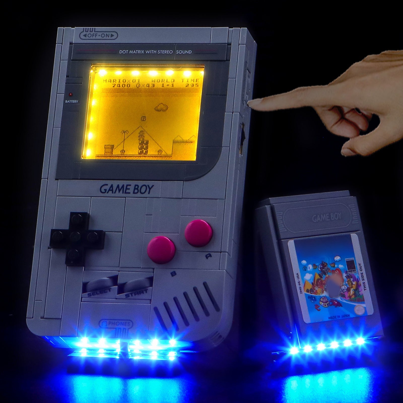LED-beleuchtungsset für LEGO® Super Mario Game Boy™ 72046