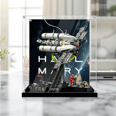 Staubdichte HD-Acryl-Vitrine mit UV-Schutz kompatibel mit LEGO 11389