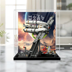 Staubdichte HD-Acryl-Vitrine mit UV-Schutz kompatibel mit LEGO 11389
