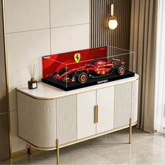 Premium Acryl-Vitrine für LEGO 42207 Ferrari SF-24 F1 – Staubdicht, UV-Schutz & Kristallklar