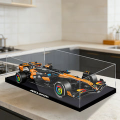 Staubdichte HD-Acryl-Vitrine mit UV-Schutz für LEGO Technic 42228 McLaren Formula 1 Race Car MCL39