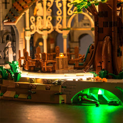 LED-beleuchtungsset für LEGO® The Lord Of The Rings: Rivendell 10316 Warmlicht-Version