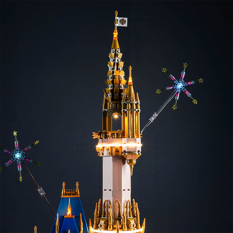 LED-beleuchtungsset für LEGO® Disney Castle 43222