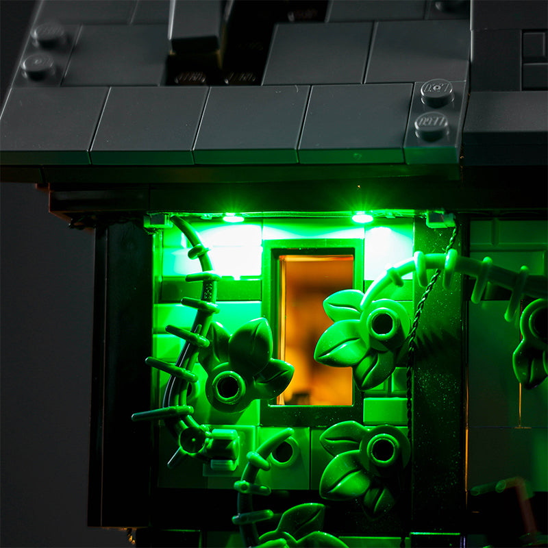LED-beleuchtungsset für LEGO® Disney Hocus Pocus: The Sanderson Sisters' Cottage 21341