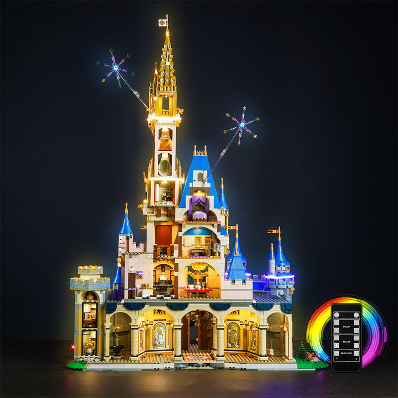 LED-beleuchtungsset für LEGO® Disney Castle 43222