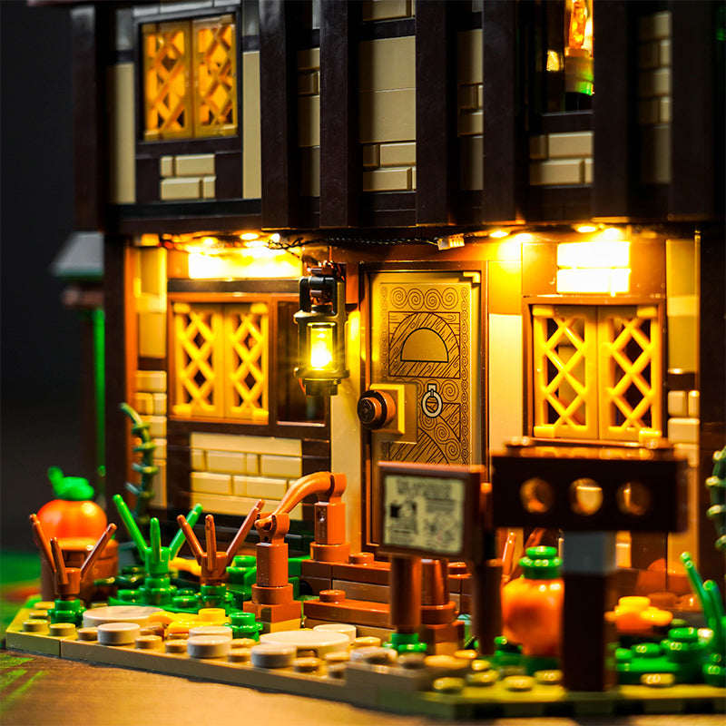 LED-beleuchtungsset für LEGO® Disney Hocus Pocus: The Sanderson Sisters' Cottage 21341
