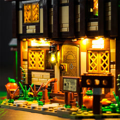 LED-beleuchtungsset für LEGO® Disney Hocus Pocus: The Sanderson Sisters' Cottage 21341