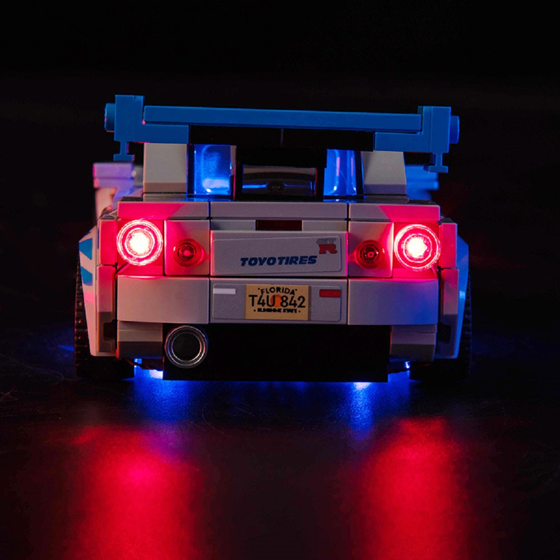 LED-beleuchtungsset für LEGO® 2 Fast 2 Furious Nissan Skyline GT-R (R34) 76917