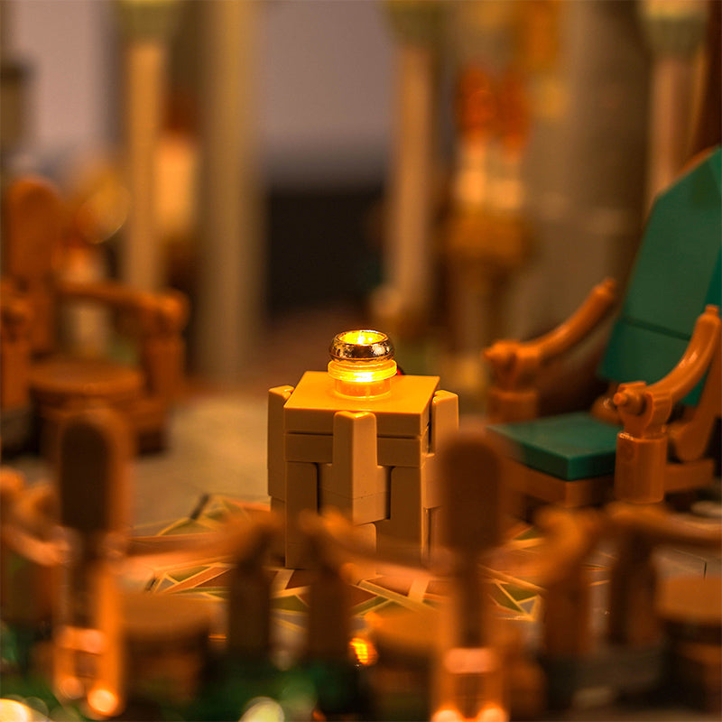 LED-beleuchtungsset für LEGO® The Lord Of The Rings: Rivendell 10316 Warmlicht-Version