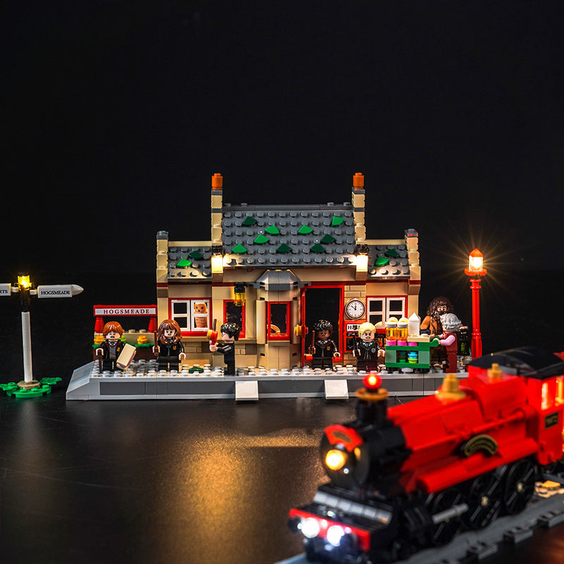 LED-Beleuchtungsset für LEGO® Harry Potter™ Hogwarts Express™ & Bahnhof Hogsmeade™ 76423 Fernbedienungs-Version