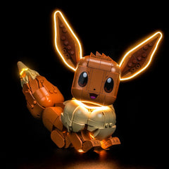 Set de Iluminación LED para LEGO® Pokémon Eevee – 72151 Versión con Control Remoto