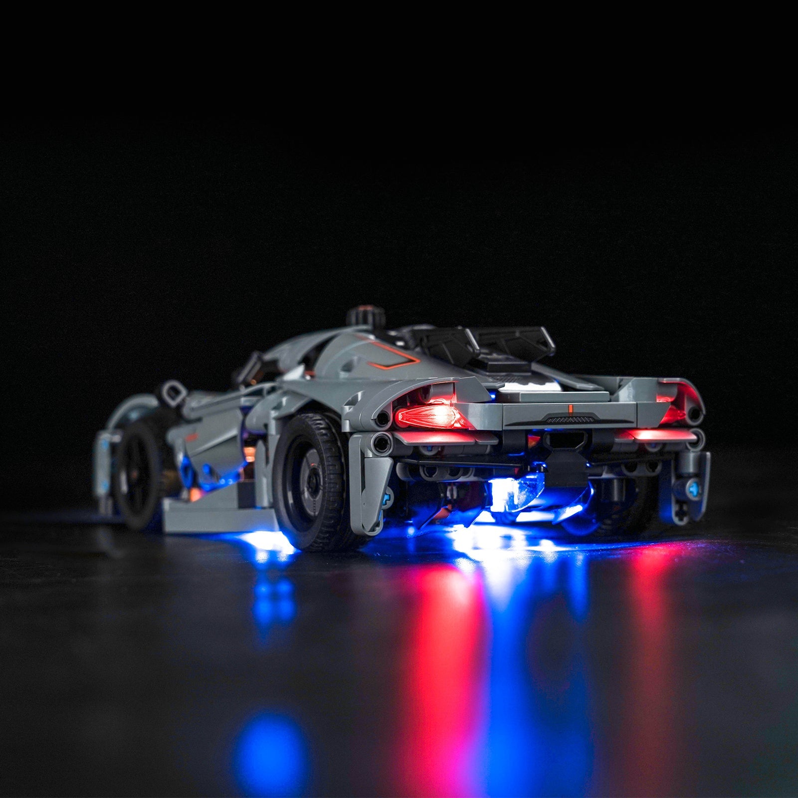 LED-beleuchtungsset für LEGO® Technic Koenigsegg Jesko Absolut Grey Hypercar 42173