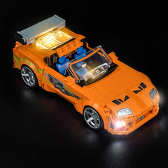 LED-Beleuchtungsset für LEGO® Speed Champions The Fast and The Furious Toyota Supra MK4 77260 (Elite Edition)
