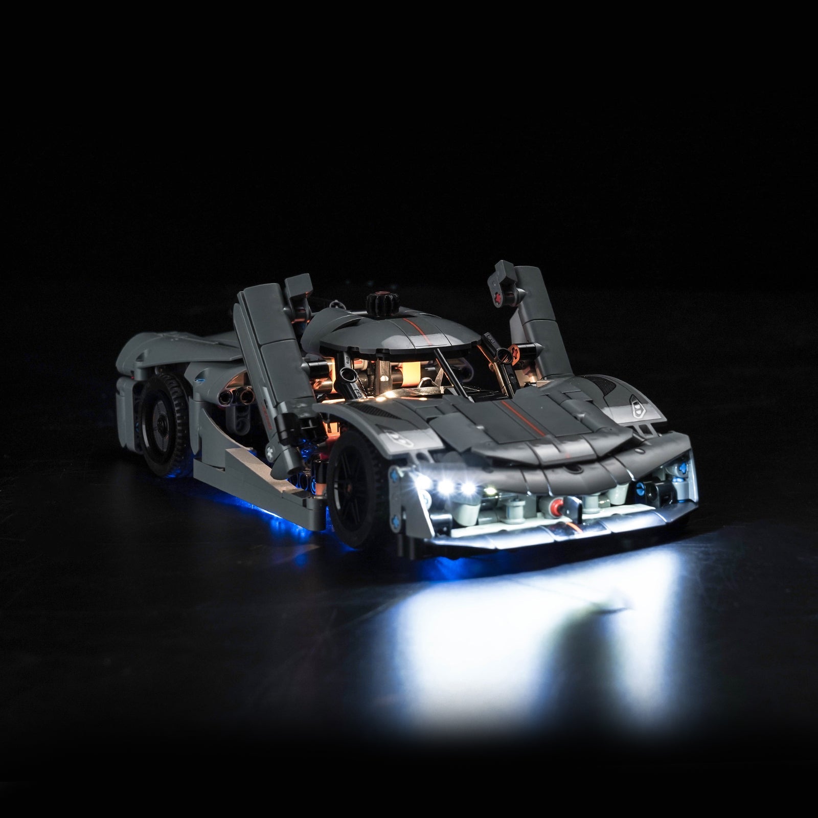 LED-beleuchtungsset für LEGO® Technic Koenigsegg Jesko Absolut Grey Hypercar 42173