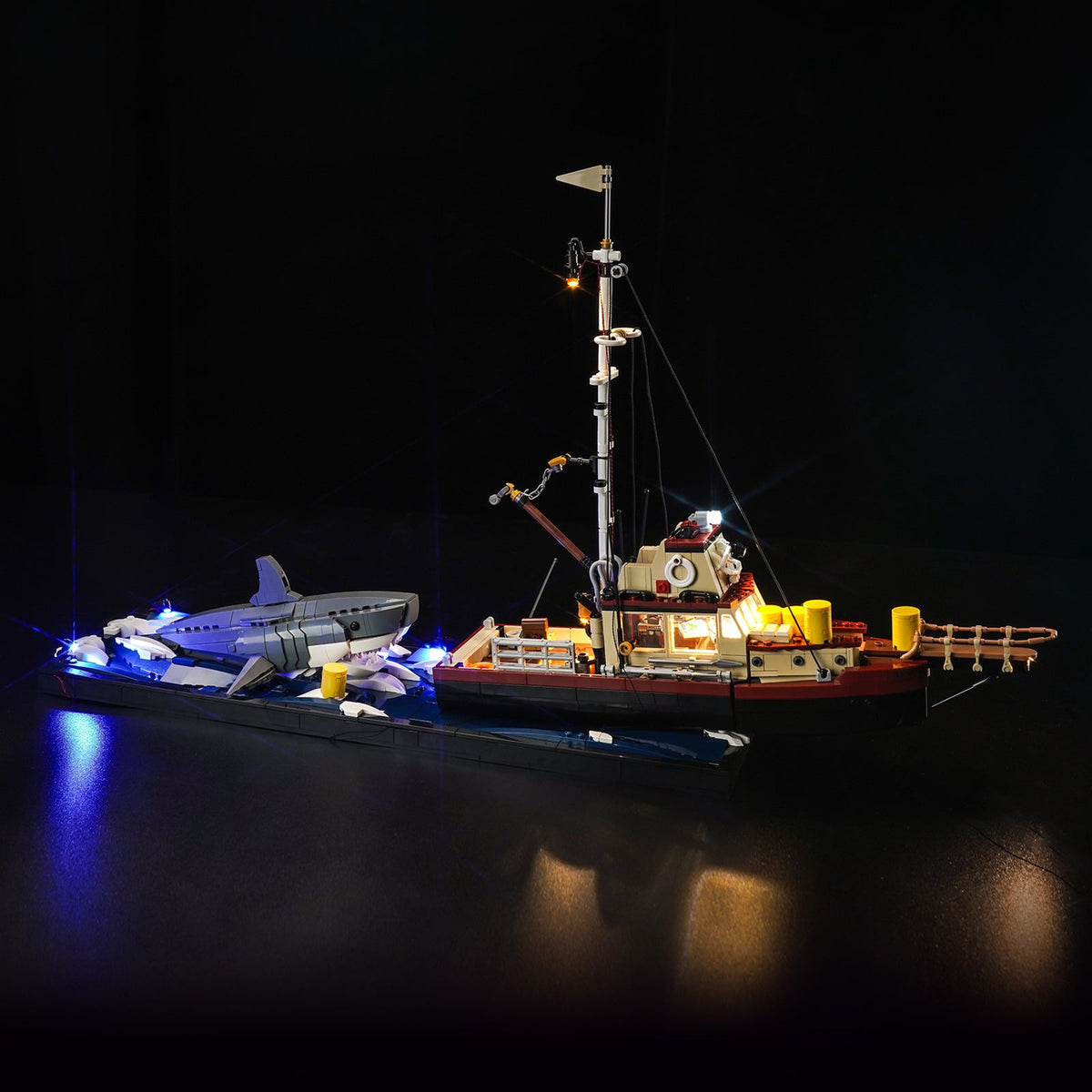 LED-beleuchtungsset für LEGO® Ideas Jaws 21350