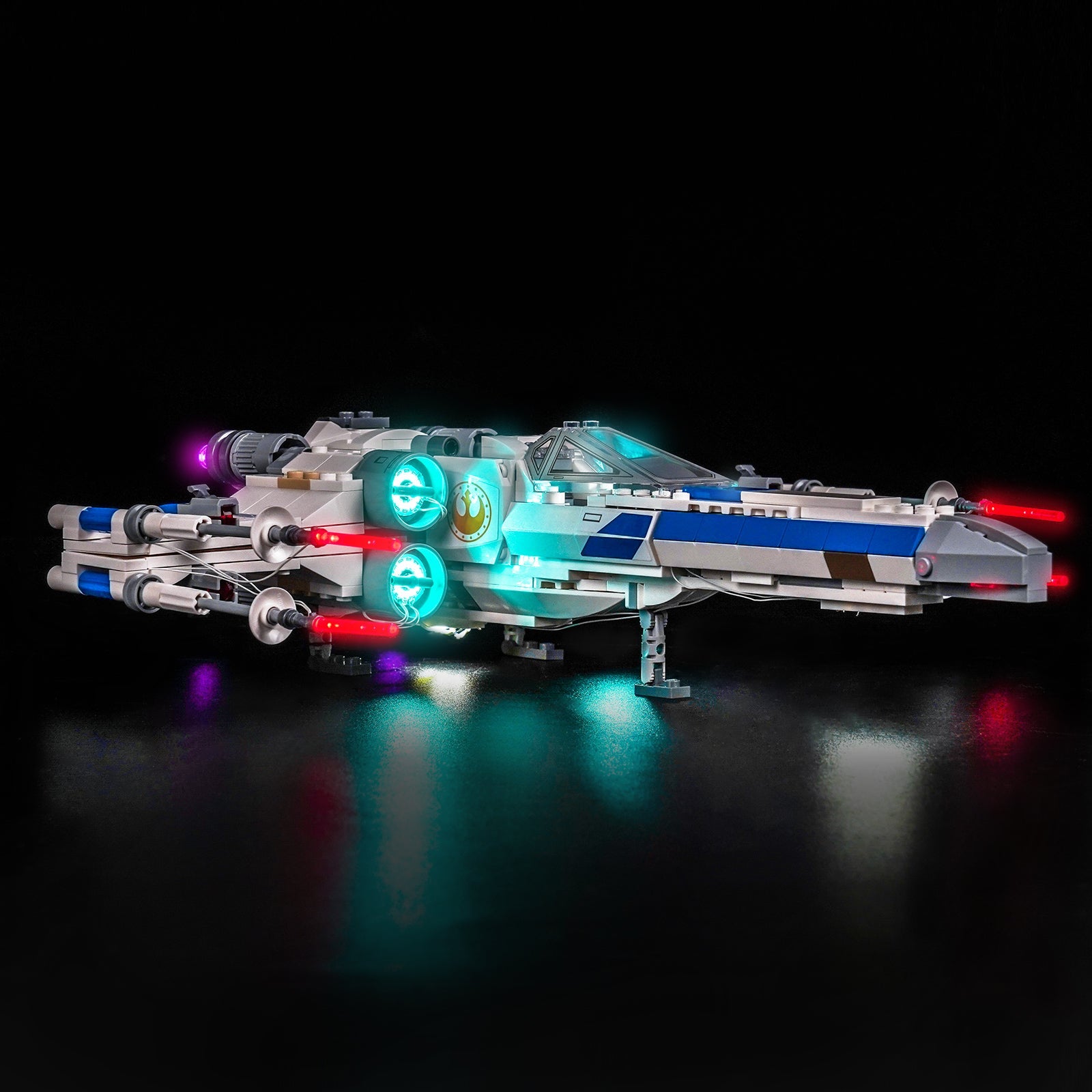 LED-Beleuchtungsset für LEGO® Star Wars New Republic X-Wing Starfighter™ – 75460 Fernbedienungs-Version