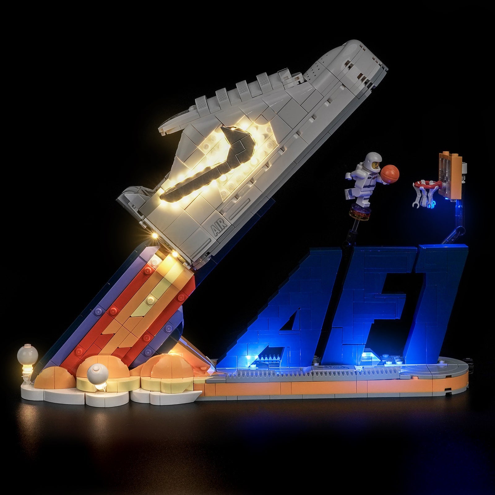 Bricklightlab LED-Beleuchtungsset für LEGO Nike Air Force 1 x LEGO Set 43026