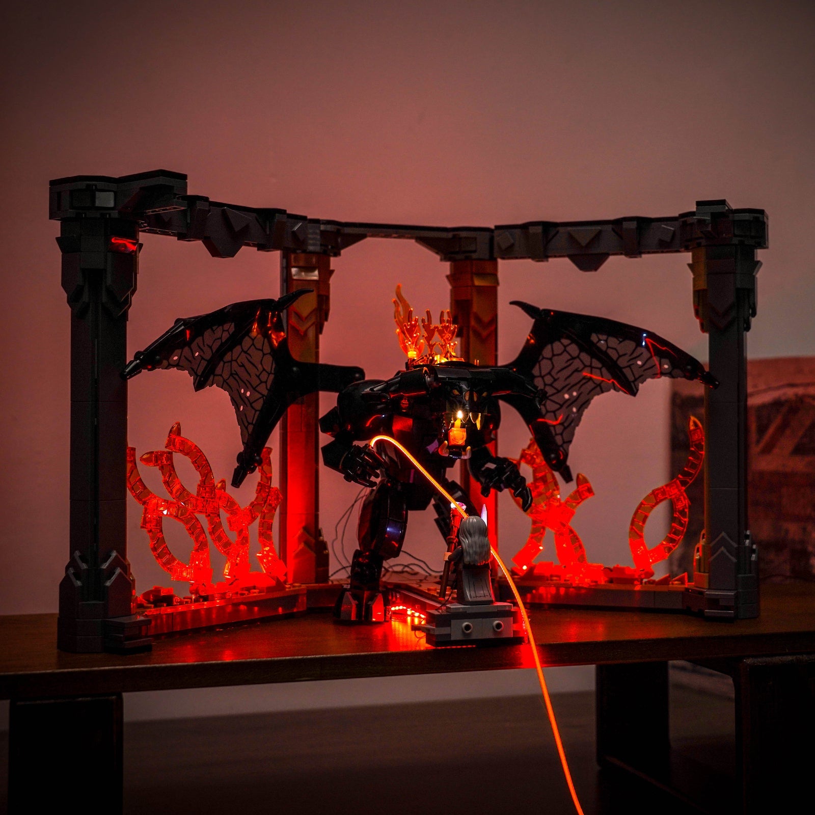 LED-Beleuchtungsset für LEGO® Der Herr der Ringe: Balrog-Diorama (10367)