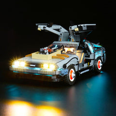 LED-beleuchtungsset für LEGO® Icons Back to the Future Time Machine 10300